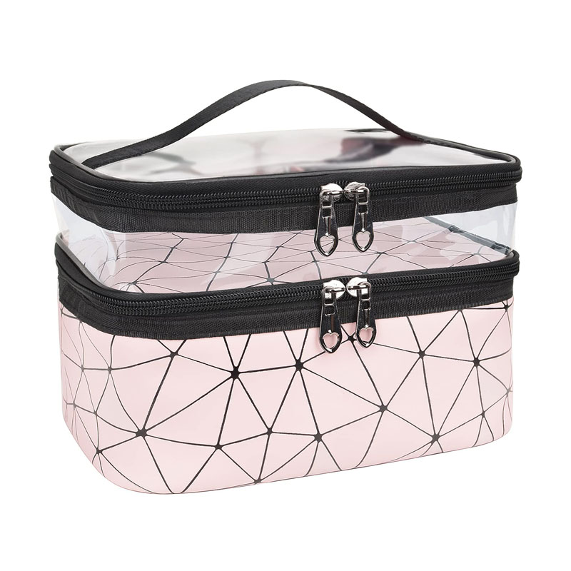 Double Layer Cosmetic Bag