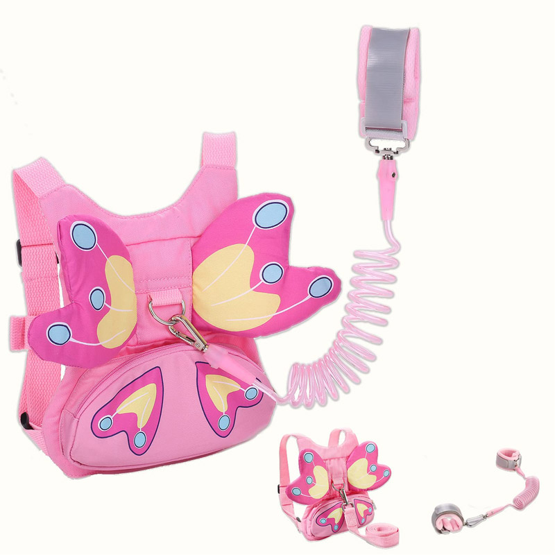 Toddler Leash bakeng sa Bana-Baby Schoolbag